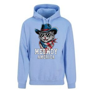 Usa Meowdy America Cat 4th Of July Funny Patriotic Unisex Surf Hoodie