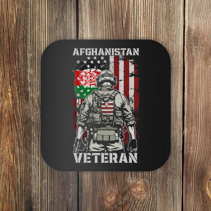 U.S. Military Afghanistan War Veteran Afghanistan Veteran Coaster