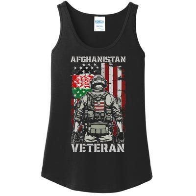 U.S. Military Afghanistan War Veteran Afghanistan Veteran Ladies Essential Tank