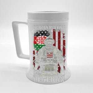 U.S. Military Afghanistan War Veteran Afghanistan Veteran Beer Stein