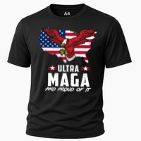 Ultra Maga And Proud Of It USA Eagle Cooling Performance Crew T-Shirt