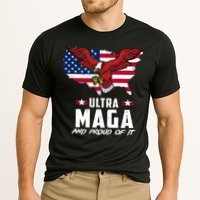 Ultra Maga And Proud Of It USA Eagle Cooling Performance Crew T-Shirt