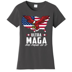 Ultra Maga And Proud Of It USA Eagle Women's T-Shirt