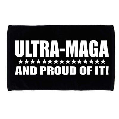 Ultra Maga And Proud Of It Microfiber Hand Towel