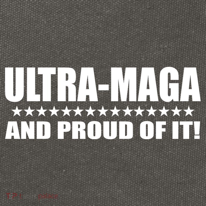 Ultra Maga And Proud Of It Cotton Canvas Backpack
