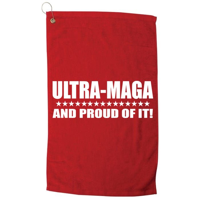 Ultra Maga And Proud Of It Golf Towel