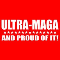 Ultra Maga And Proud Of It Golf Towel