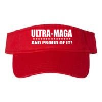 Ultra Maga And Proud Of It Valucap Bio-Washed Visor