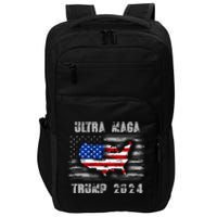 Ultra MAGA Betsy USA Flag Trump 2024 Anti Biden Impact Tech Backpack