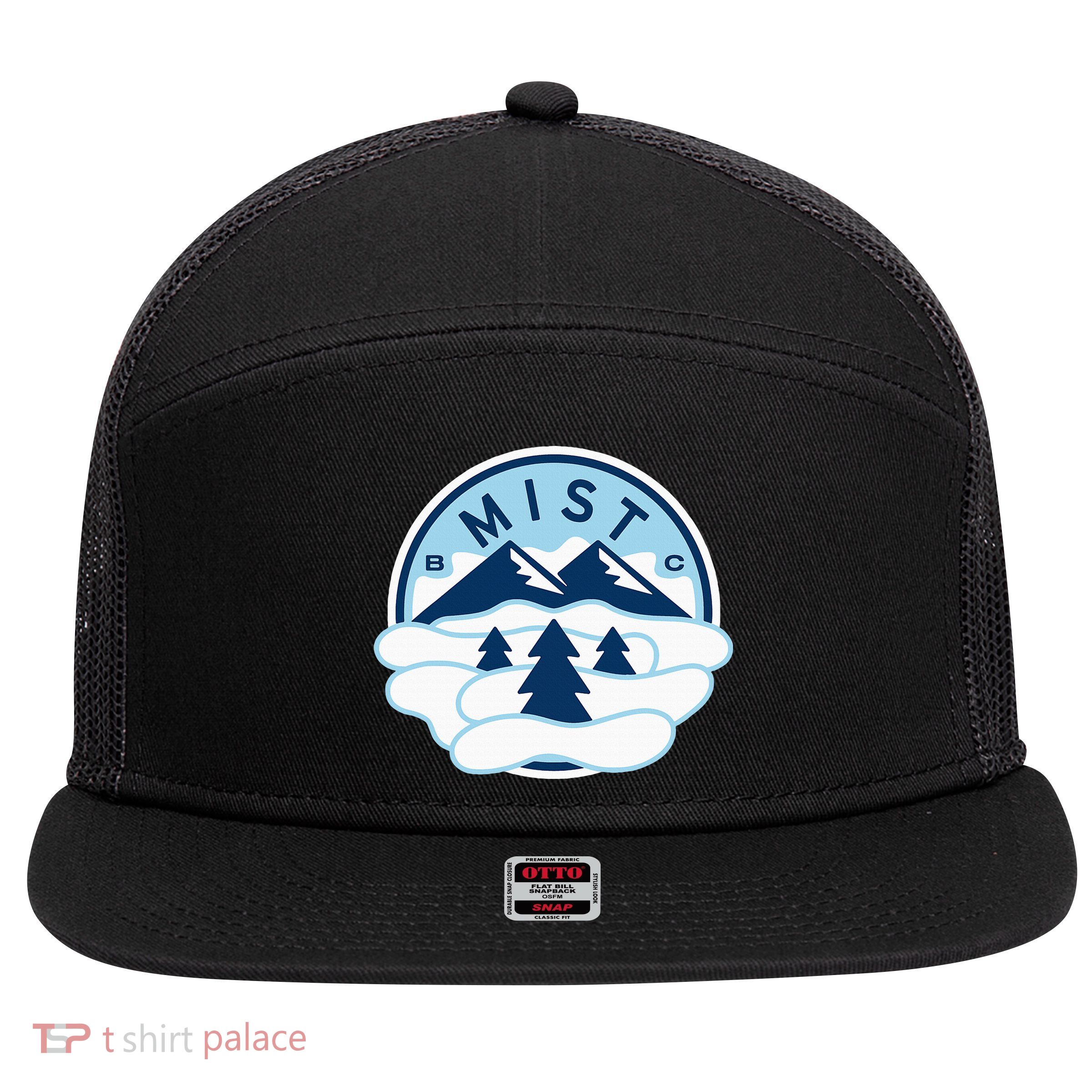 Unrivaled Mist Basketball Club 3x3 7 Panel Mesh Trucker Snapback Hat