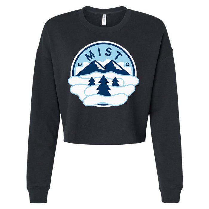 Unrivaled Mist Basketball Club 3x3 Cropped Pullover Crew
