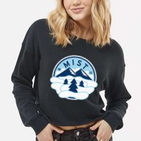 Unrivaled Mist Basketball Club 3x3 Cropped Pullover Crew