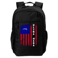 Ultra MAGA Betsy Ross USA Flag Trump 2024 Anti Biden Backpack