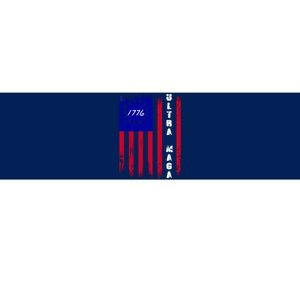 Ultra MAGA Betsy Ross USA Flag Trump 2024 Anti Biden Bumper Sticker