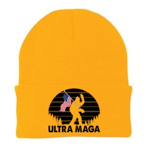 Ultra Maga Big Foot Sasquatch Knit Cap Winter Beanie