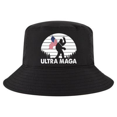 Ultra Maga Big Foot Sasquatch Cool Comfort Performance Bucket Hat