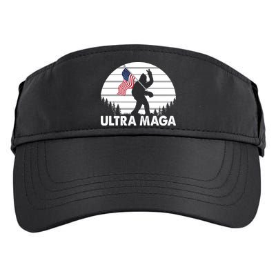 Ultra Maga Big Foot Sasquatch Adult Drive Performance Visor