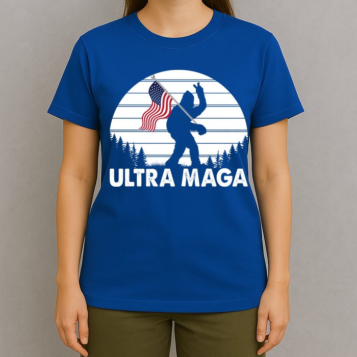 Ultra Maga Big Foot Sasquatch T-Shirt