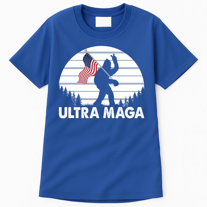 Ultra Maga Big Foot Sasquatch Tall T-Shirt