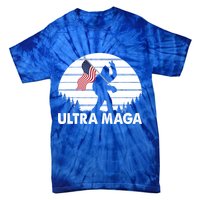 Ultra Maga Big Foot Sasquatch Tie-Dye T-Shirt