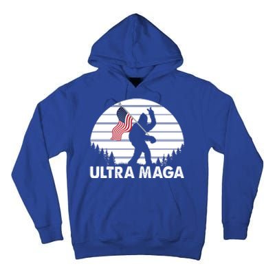 Ultra Maga Big Foot Sasquatch Tall Hoodie