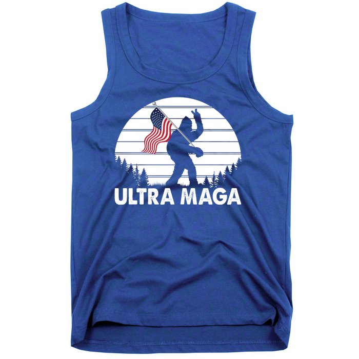 Ultra Maga Big Foot Sasquatch Tank Top