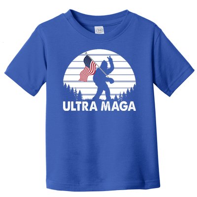 Ultra Maga Big Foot Sasquatch Toddler T-Shirt