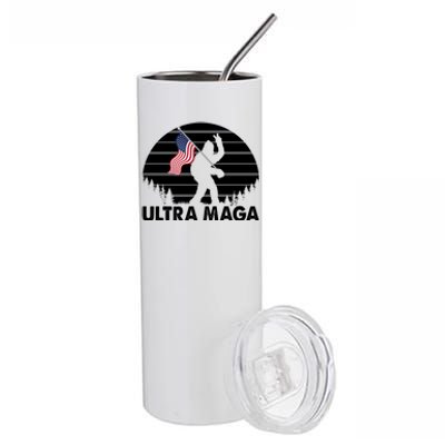 Ultra Maga Big Foot Sasquatch Stainless Steel Tumbler