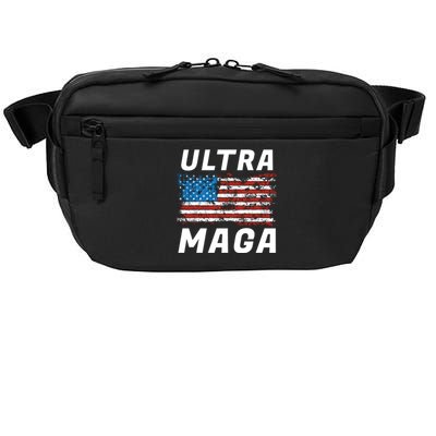 Ultra MAGA Bold United States Of America USA Flag Crossbody Pack