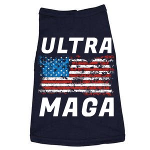 Ultra MAGA Bold United States Of America USA Flag Doggie Tank