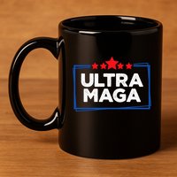 Ultra Maga Bold Graphic 11oz C Handle Ceramic Mug