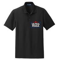 Ultra Maga Bold Graphic Dry Zone Grid Polo