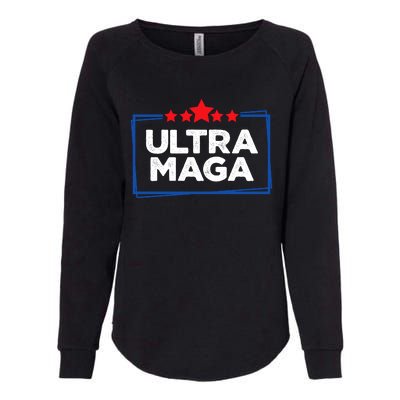 Ultra Maga Bold Graphic Womens California Wash Sweatshirt