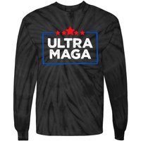 Ultra Maga Bold Graphic Tie-Dye Long Sleeve Shirt