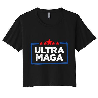 Ultra Maga Bold Graphic Crop Top