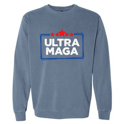 Ultra Maga Bold Graphic Garment-Dyed Sweatshirt