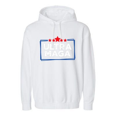 Ultra Maga Bold Graphic Garment-Dyed Fleece Hoodie