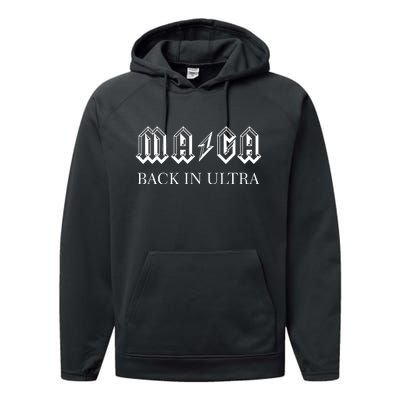 Ultra MAGA Back In Ultra Performance Fleece Hoodie