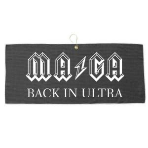 Ultra MAGA Back In Ultra Large Microfiber Waffle Golf Towel