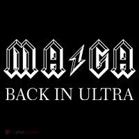 Ultra MAGA Back In Ultra Women's V-Neck T-Shirt