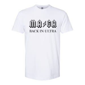 Ultra MAGA Back In Ultra Softstyle CVC T-Shirt