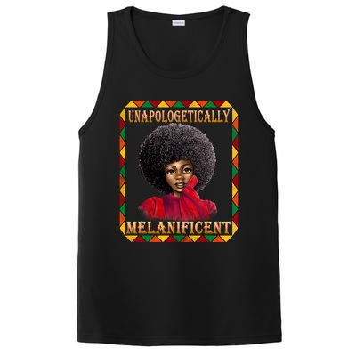 Unapologetically Melanificent Black History Black Magic Gift PosiCharge Competitor Tank