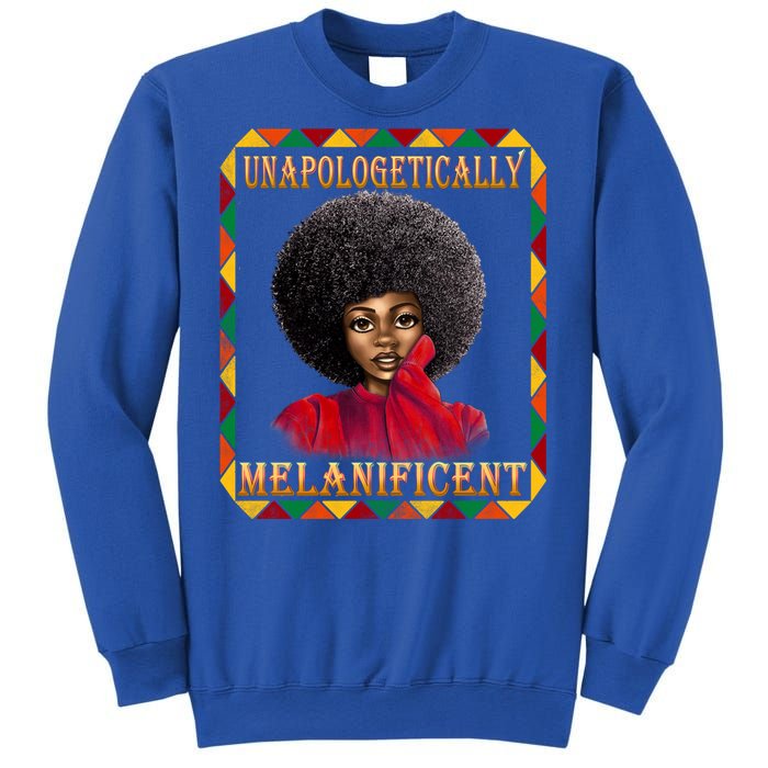 Unapologetically Melanificent Black History Black Magic Gift Sweatshirt