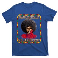 Unapologetically Melanificent Black History Black Magic Gift T-Shirt