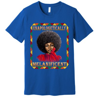 Unapologetically Melanificent Black History Black Magic Gift Premium T-Shirt