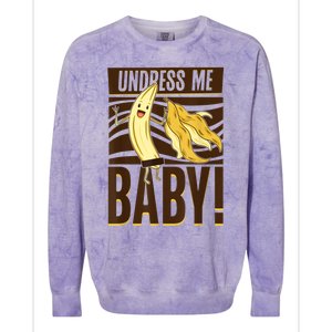 Undress Me Baby Banana Colorblast Crewneck Sweatshirt