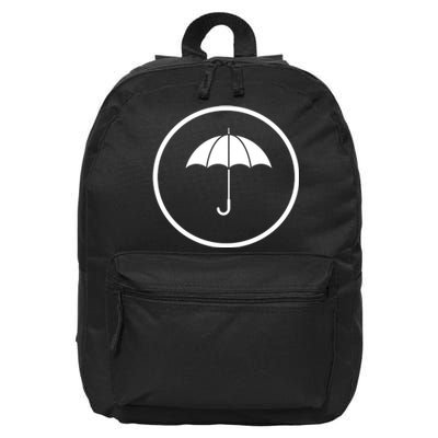 Umbrella Simple Emblem 16 in Basic Backpack