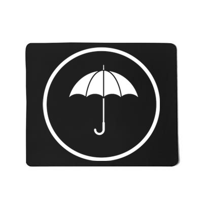 Umbrella Simple Emblem Mousepad