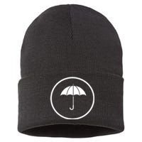 Umbrella Simple Emblem Sustainable Knit Beanie