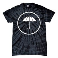 Umbrella Simple Emblem Tie-Dye T-Shirt